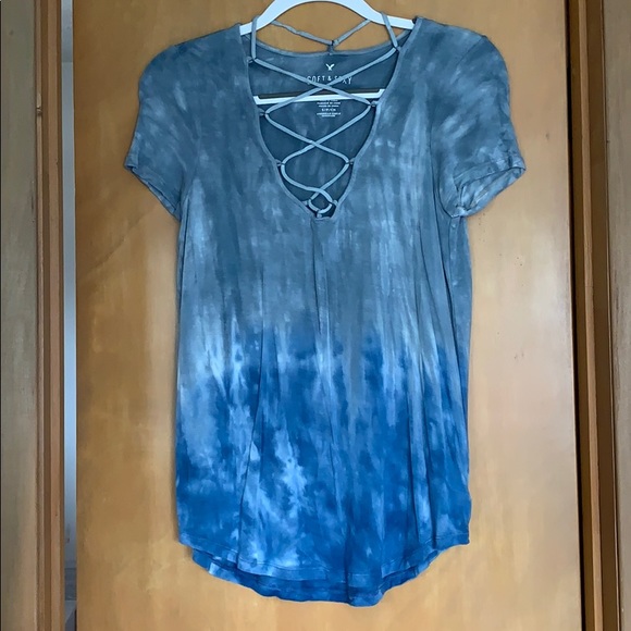 American Eagle Outfitters Tops - American Eagle Tie Dye Tee